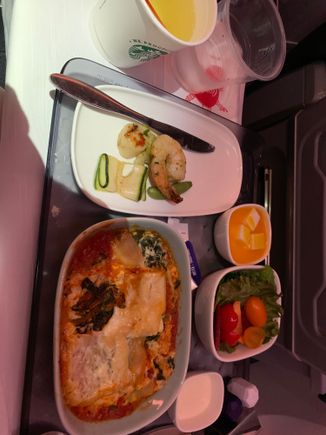 Spinach ricotta lasagne (sorry it’s sideways!)