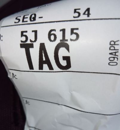 Luggage TAGged for holidays ;)