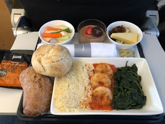 Prawn lunch.  Just three?