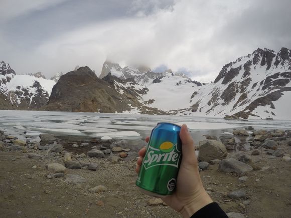 well deserved treat for myself at the top