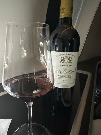 Haut Batailley 2010, a highlight of the meal