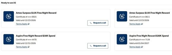 Four FNCs expiring within a week of each other with two more coming in 6-8 weeks :D