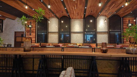 Seating at Market Cafe