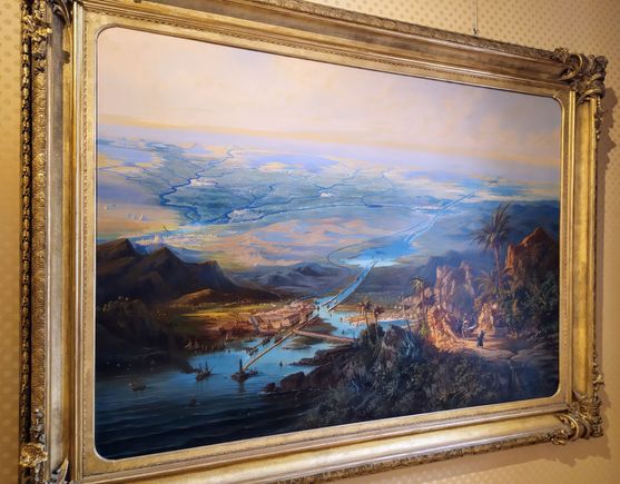 Pasquale Revoltella was very much involved in the financing and construction of the Suez Canal