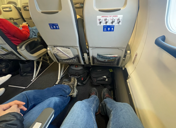 Plenty of legroom