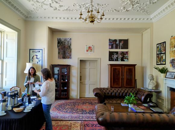 And this is in old Cedars house, which used to be a middle school boarding house with the dining rooms on the ground floor - now it is the main school building with offices 