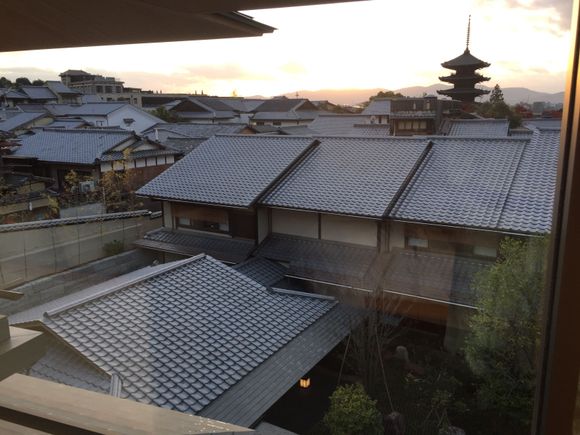 Late afternoon from room