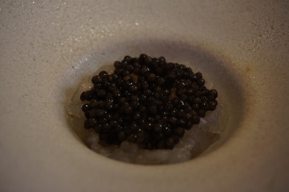 Halibut w/ Ossetra caviar