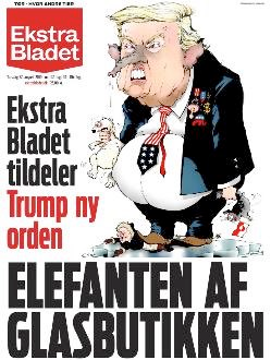 an elephant in a glass store - and the most prestigious Danish order of chivalry, The Order of the Elephant.