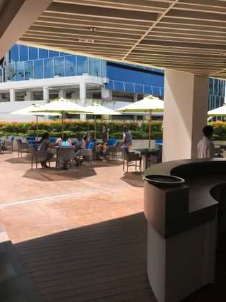 Outdoor terrace
