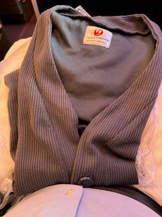 Inflight cardigan