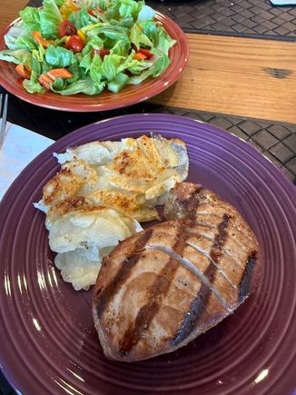 Grilled tuna