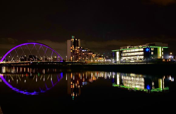 STV studios and Squinty Bridge