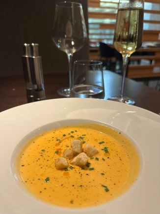 Lobster Bisque - nicely done 