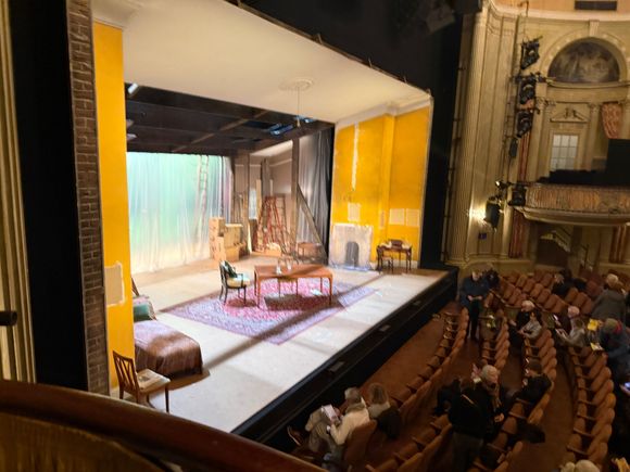 View from the box.