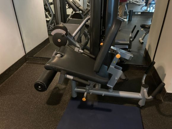 Gym 3  : i couldn't snap more pictures because there were people working out not unlike centerfolds ....