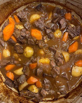 Boeuf bourguignon on a cold winter’s night!