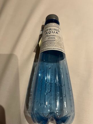 Good to see Finnair has changed their water bottles
