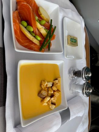 Salmon and Soup