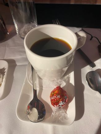 Post-meal coffee
