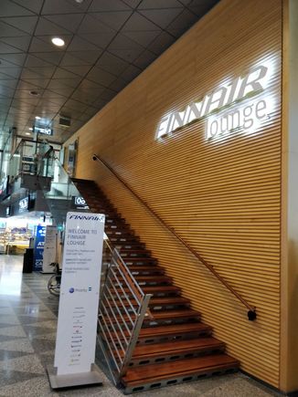 Finnair lounge Schengen area HEL airport