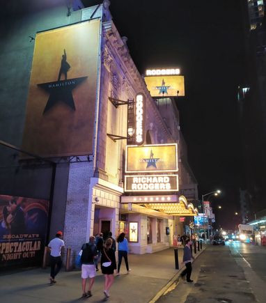 There are a countless number of theaters around Times Square and Broadway 