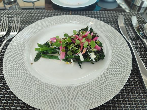 Tender broccoli - which was surprisingly good