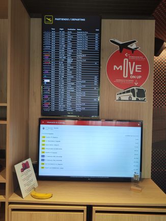 Info in the lobby