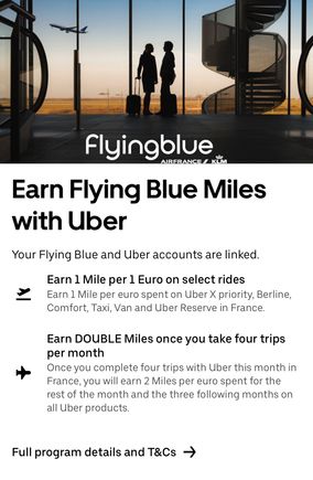 Uber/Flying Blue