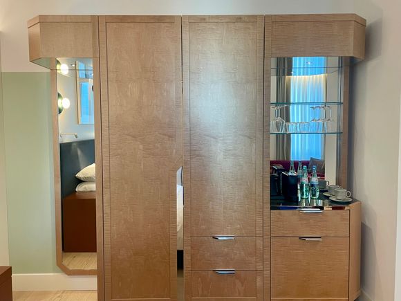 Minibar and coffee staion