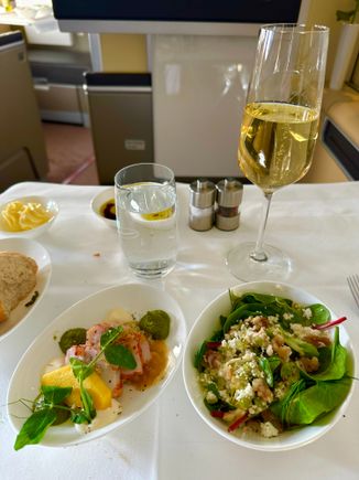 Lobster starter / Salad
