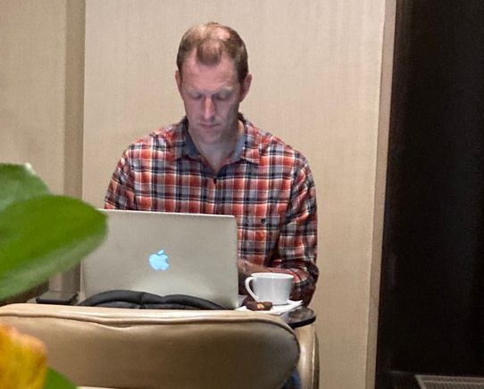 And indeed a comfy place to get some work done 