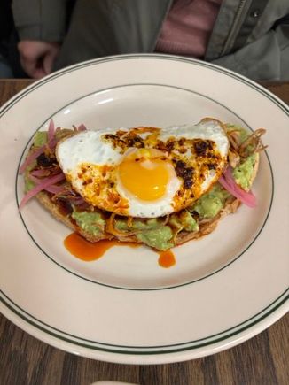 Avocado Toast at 5th Street Diner