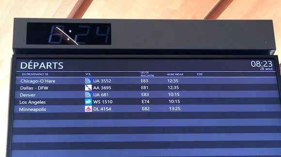 Schedule will be further reduced in September because United is dropping the Calgary-Chicago route