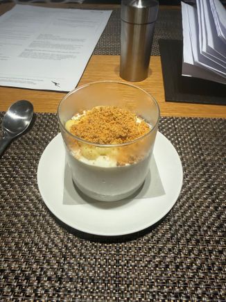 Panna Cotta was a cool and tasty treat