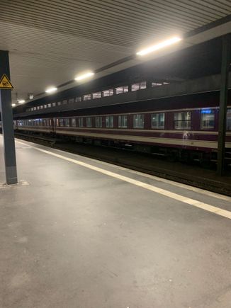 European Sleeper carriages in Hanover