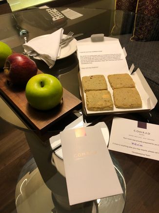 Welcome gifts
