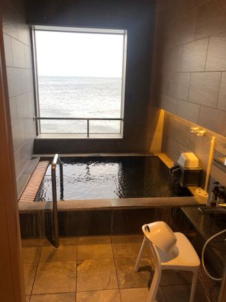 In-room onsen bath