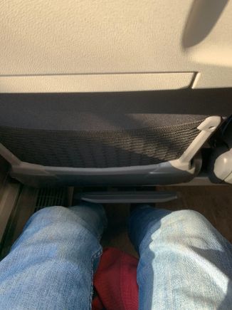 Reasonable legroom