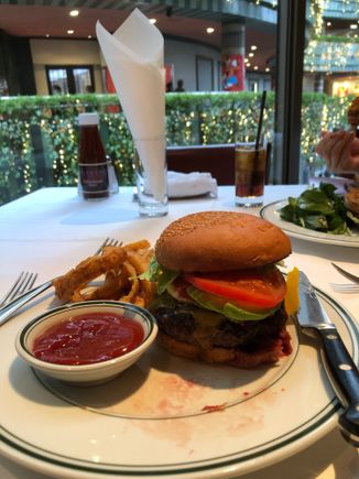 Hamburger at Wolfgang's Steakhouse Fukuoka
