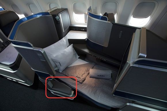 Even number window seat. 