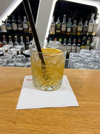 They do have a “house cocktail” now on offer, a Whisky Smash. Was made with Bulleit Rye, pretty good.