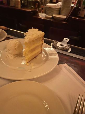 Cake was dry