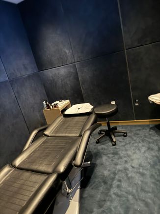 Massage treatment room