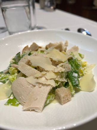 Chicken Caesar salad