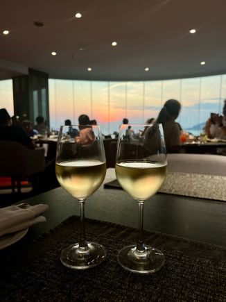 Enjoying the sunset