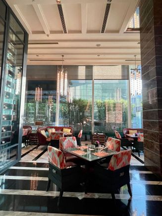 Breakfast at main restaurant 