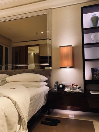 Bedside plugs and storage