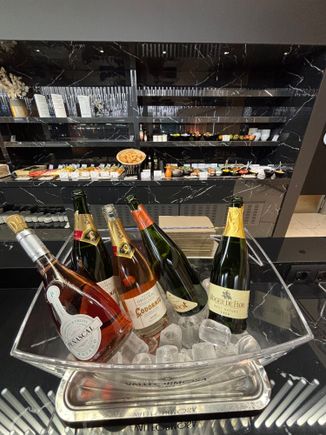 Selection of sparkling wines 