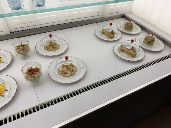 Lounge lunch selection